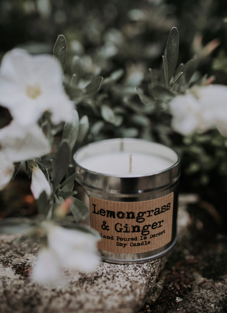 Lemongrass & Ginger The Rhubarb Candle Company