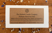 Load image into Gallery viewer, The Rhubarb Candle Company Perfume Discovery Sample Collection
