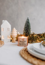 Load image into Gallery viewer, Christmas with The [insert family name] Personalised Candle