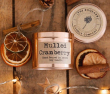Load image into Gallery viewer, Mulled Cranberry Artisan Soy Candle