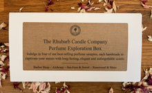 Load image into Gallery viewer, The Rhubarb Candle Company Perfume Exploration Sample Collection