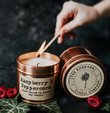 Load image into Gallery viewer, Raspberry &amp; Peppercorn Artisan Soy Candle
