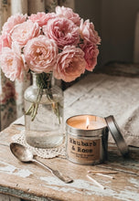 Load image into Gallery viewer, Rhubarb &amp; Rose Artisan Soy Candle