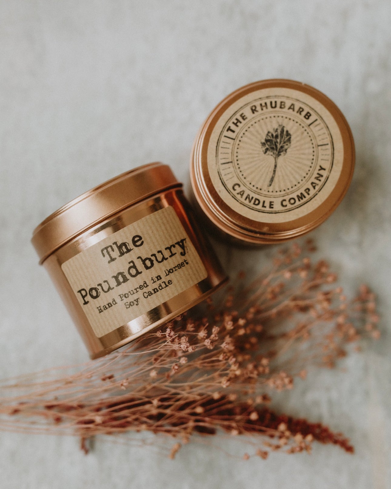 Candles The Rhubarb Candle Company